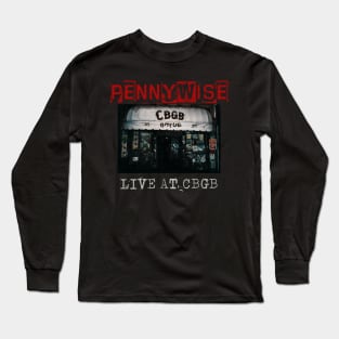 pennywise live at cbgb Long Sleeve T-Shirt